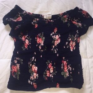 Flower printed shirt, made in India